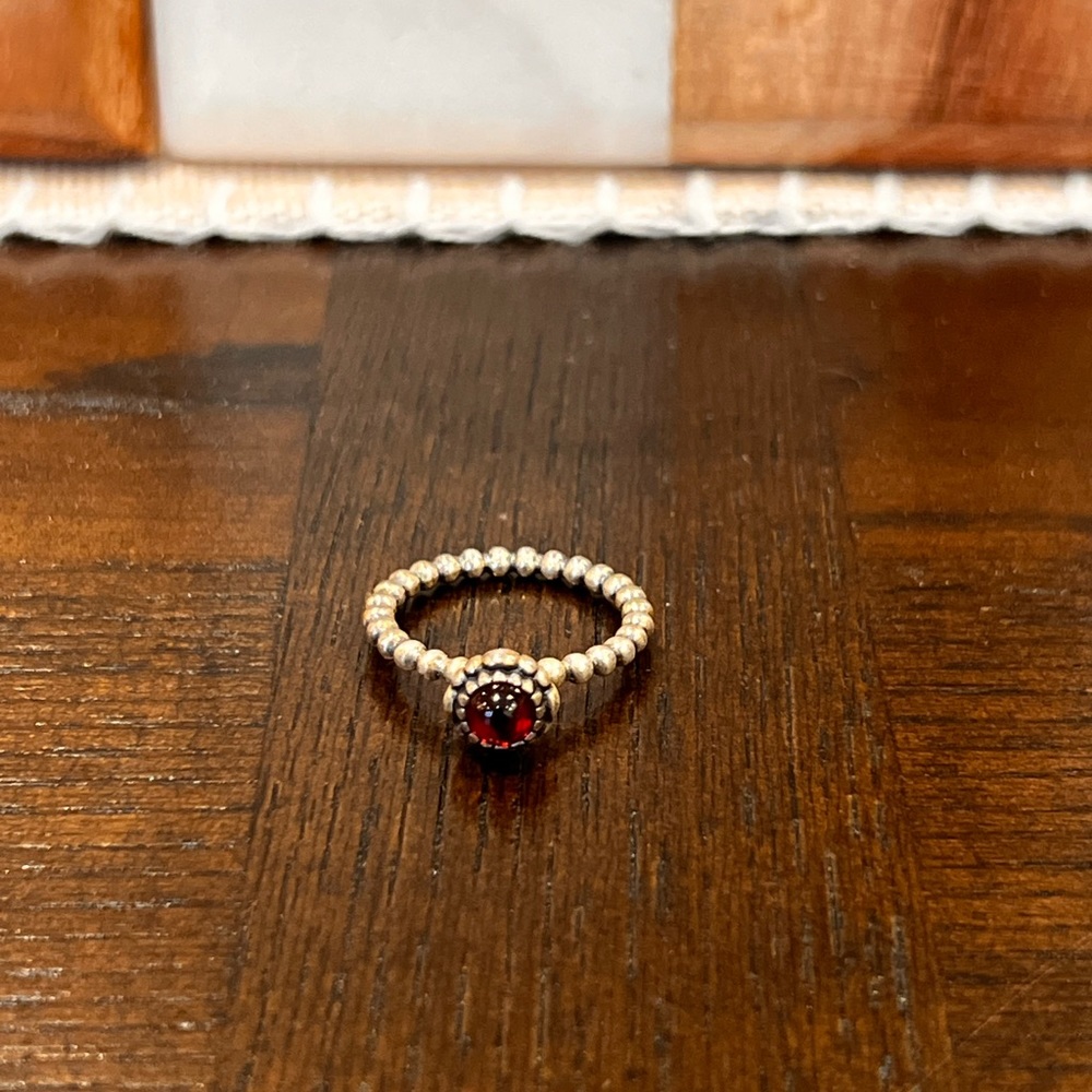 Pandora birthstone ring
